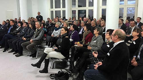 Interessierte Unternehmen der Region besuchten die HSZG am 14. Januar in Zittau