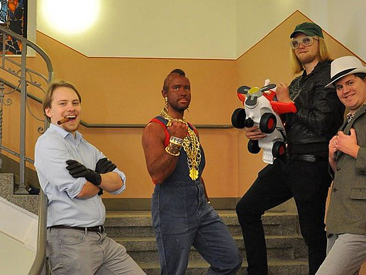 This December, the traditional public event is all about action heroes and special guests