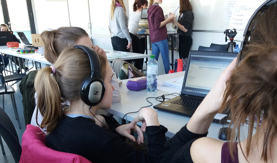 Foto: HSZG Medienprojekttage für Schülerinnen und Schüler des Augustum-Annen-Gymnasiums Görlitz
