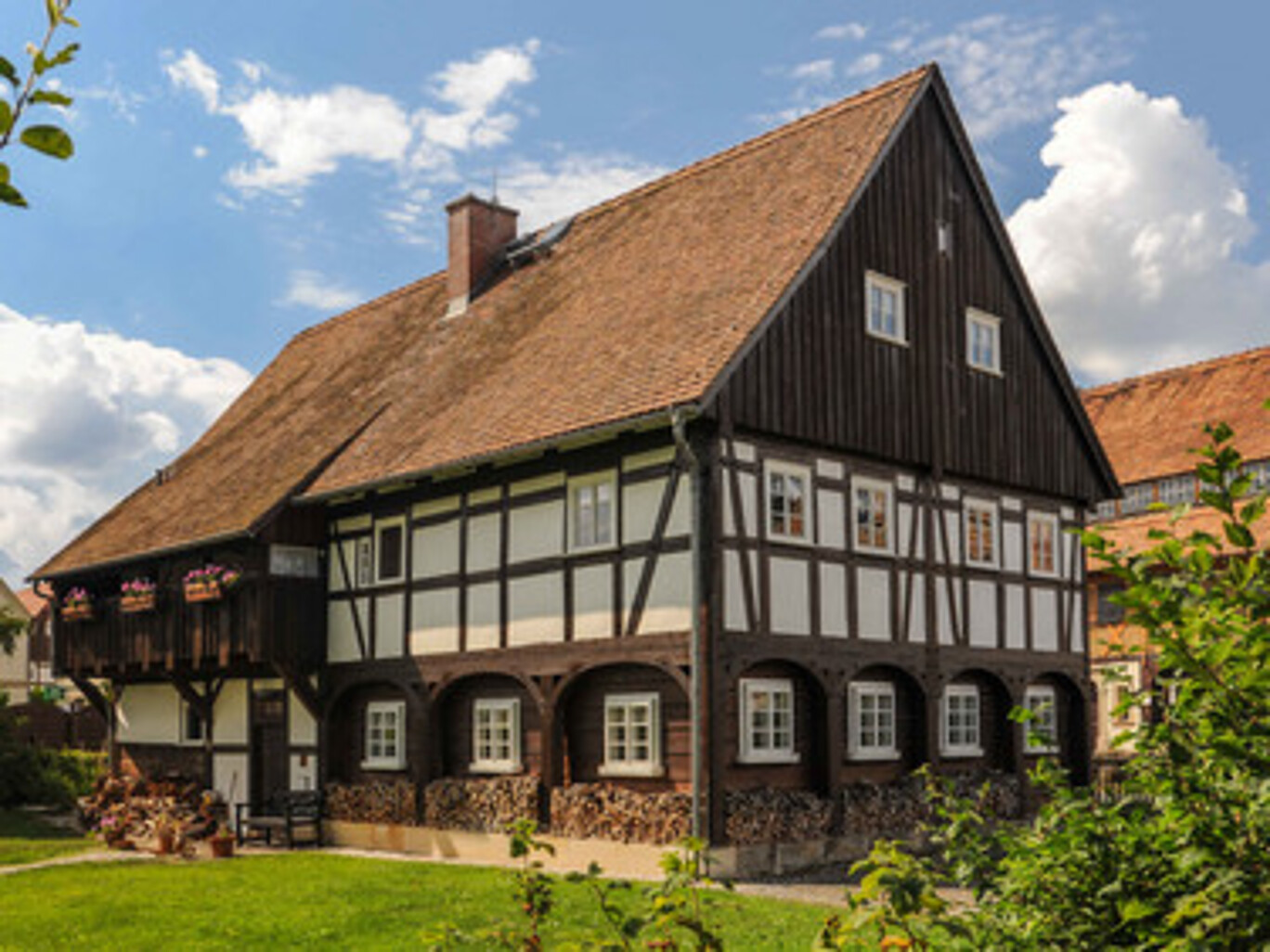 Half-timbered house