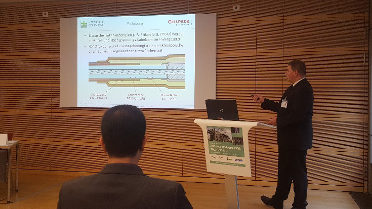Mit vier Beiträgen präsentierte die HSZG Forschungsergebnisse bei der VDE / ETG Fachtagung "Hochspannungstechnik"