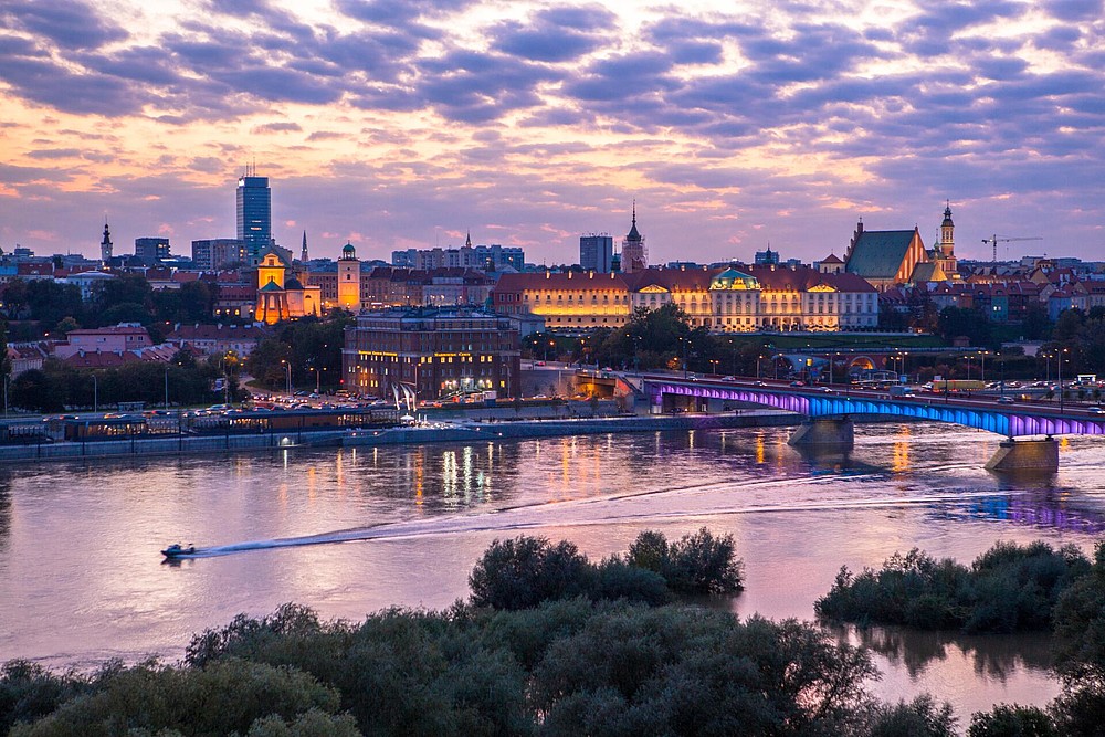 View of Warsaw