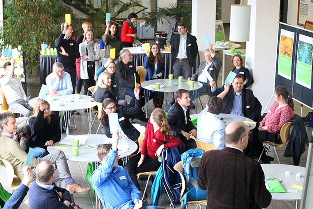 The plenary session of the conference Spielend Lernen.