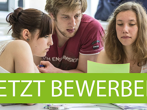 Für ein Master-Studium ab Sommersemester 2018 wurde die Einschreibefrist verlängert bis zum 28. Februar