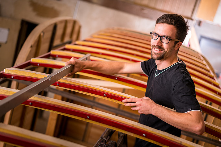 Sebastian Schmidt at work