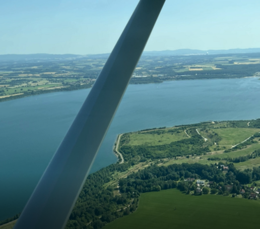 Aussicht über den Berzdorfer See