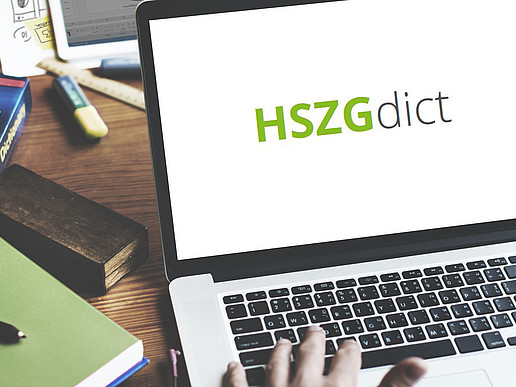 HSZGdict dient unter anderem einer einheitlichen Übersetzung von HSZG-spezifischen Bezeichnungen
