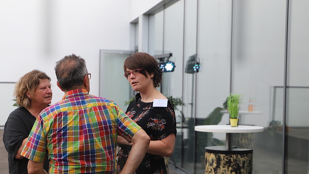 KIA- Ausbildertreff and Saxony5 host a cozy get-together for entrepreneurs and university staff