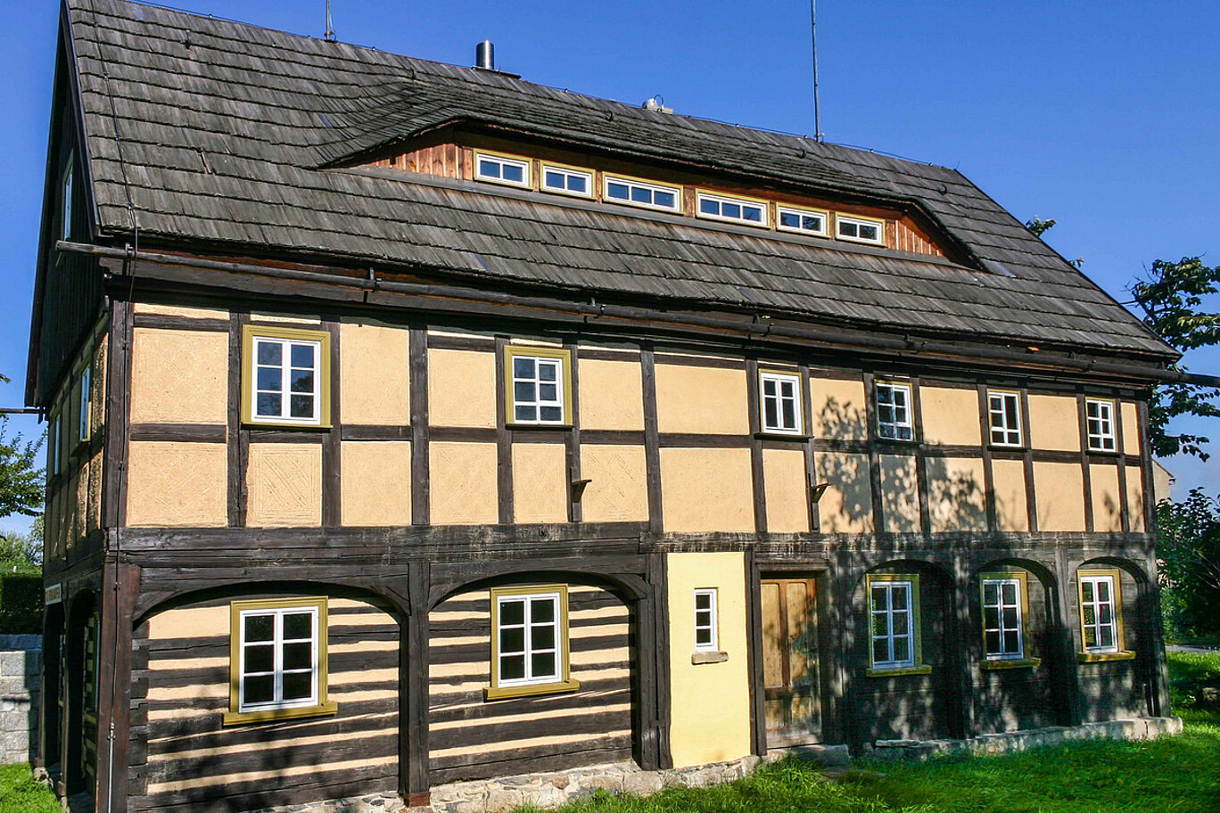 Half-timbered house