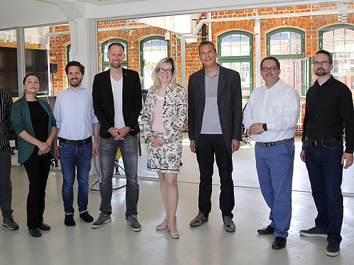 Group photo from the meeting at the Mandauhöfe in Zittau