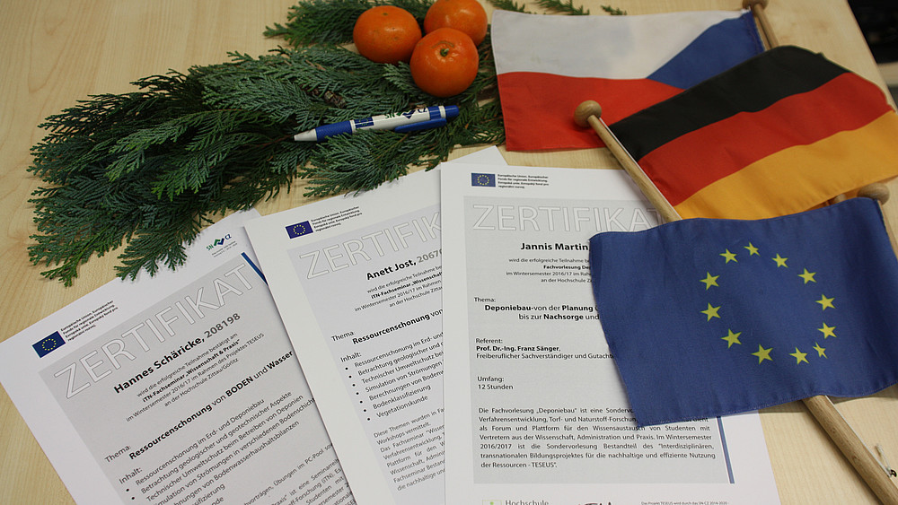 On December 20, certificates were awarded to HSZG students as part of the iTN seminar series "Science and Practice"