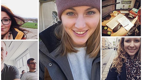 Fünf Studierende haben bereits auf dem HSZG-Instagram-Kanal Beiträge gepostet