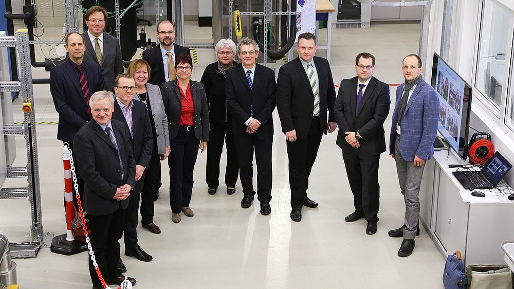 Executive committee of the CDU parliamentary group in the Saxon state parliament visits the university