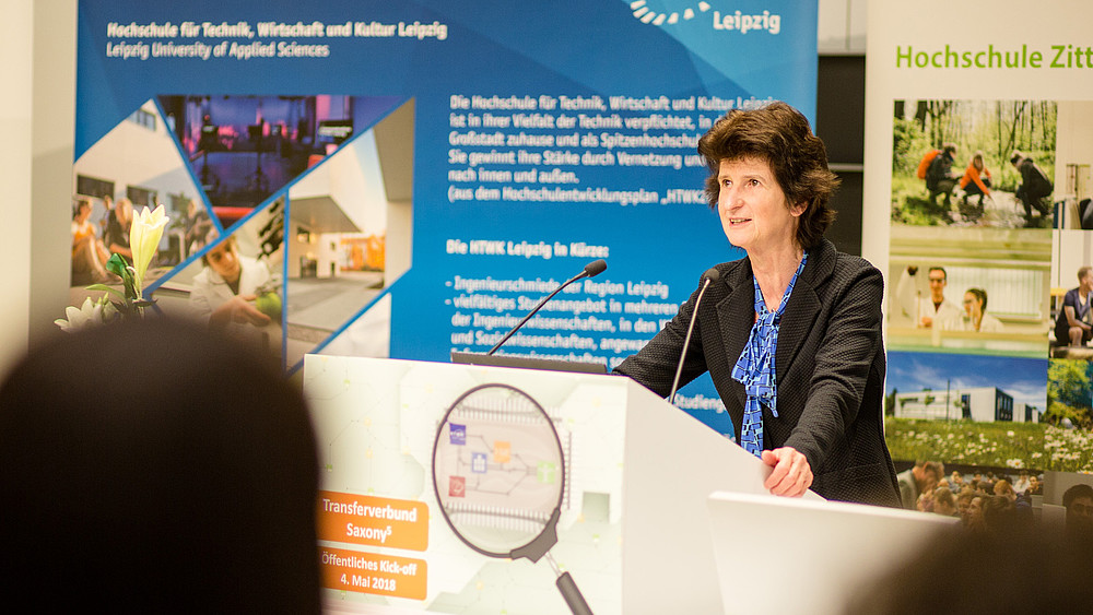 Saxon State Minister for Science and the Arts Dr. Eva-Maria Stange