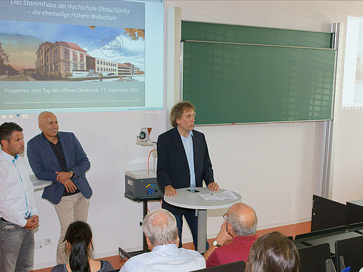 Haus ZI - The renovated main building of the HSZG presented itself to the interested public