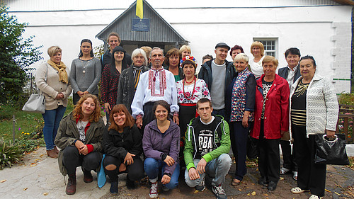 Die HSZG-Studierenden bei ihrem Besuch des Begegnungszentrums
