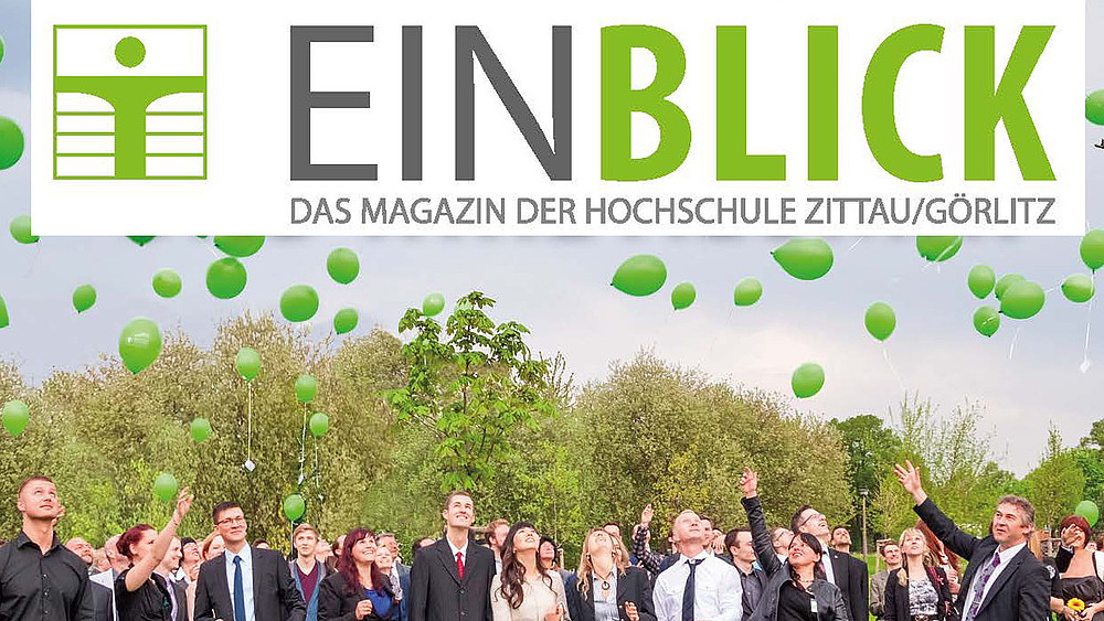A new issue of the university magazine "Einblick" has been published