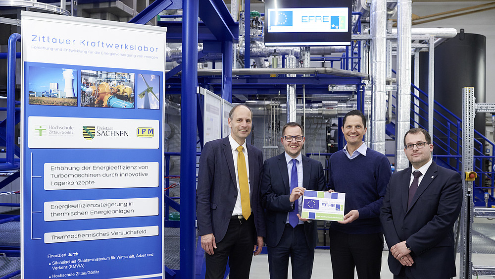 Europe Week at the Zittau power plant laboratory