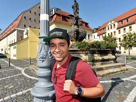 Anass Halime now lives in Görlitz, but comes to Zittau regularly.