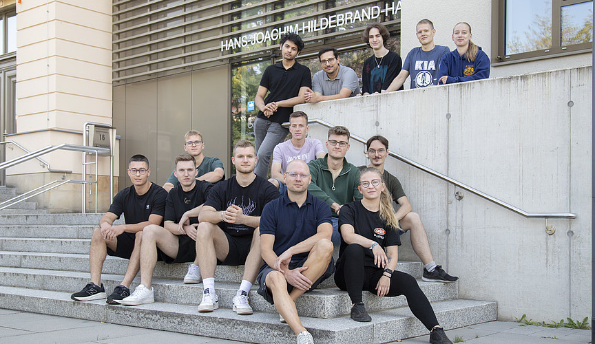 Gruppenbild aller Auszubildender