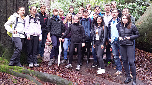 Studenten der Deutsch-Kasachischen Universität zum Studienpraktikum an der HSZG