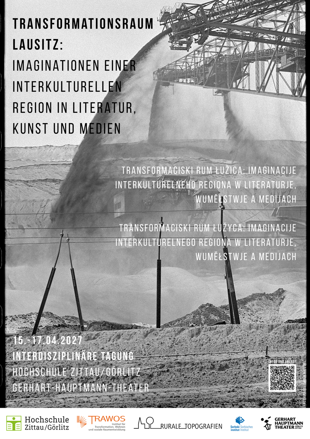 Plakat Transormationsraum Lausitz