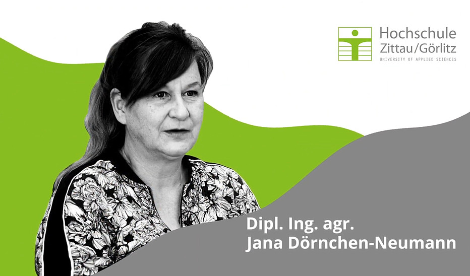 Foto: HSZG Jana Dörnchen-Neumann forscht zur Biodiversität in der Landwirtschaft.