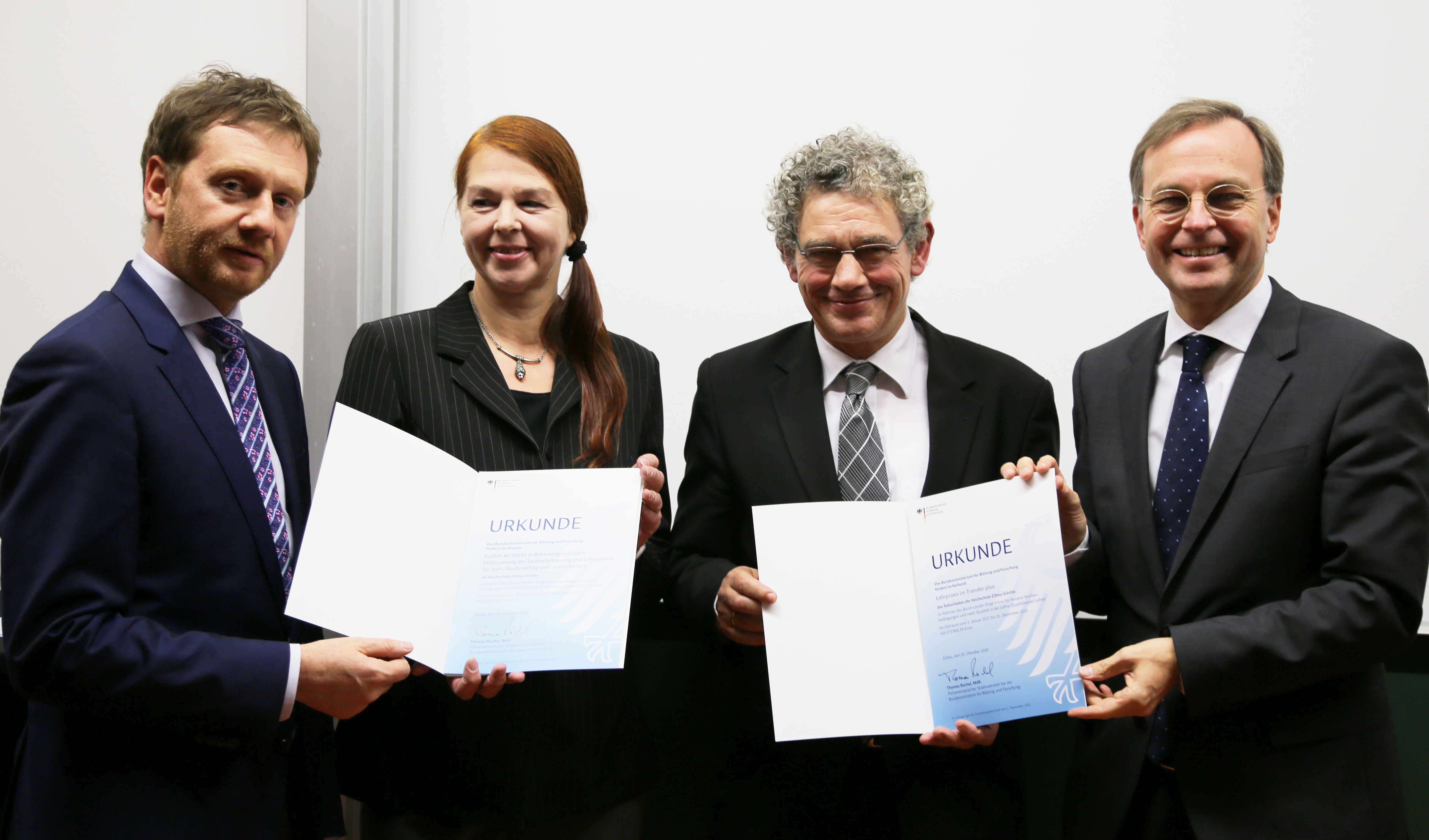 The HSZG was delighted to welcome a large number of visitors at the presentation of the Quality Pact for Teaching certificate