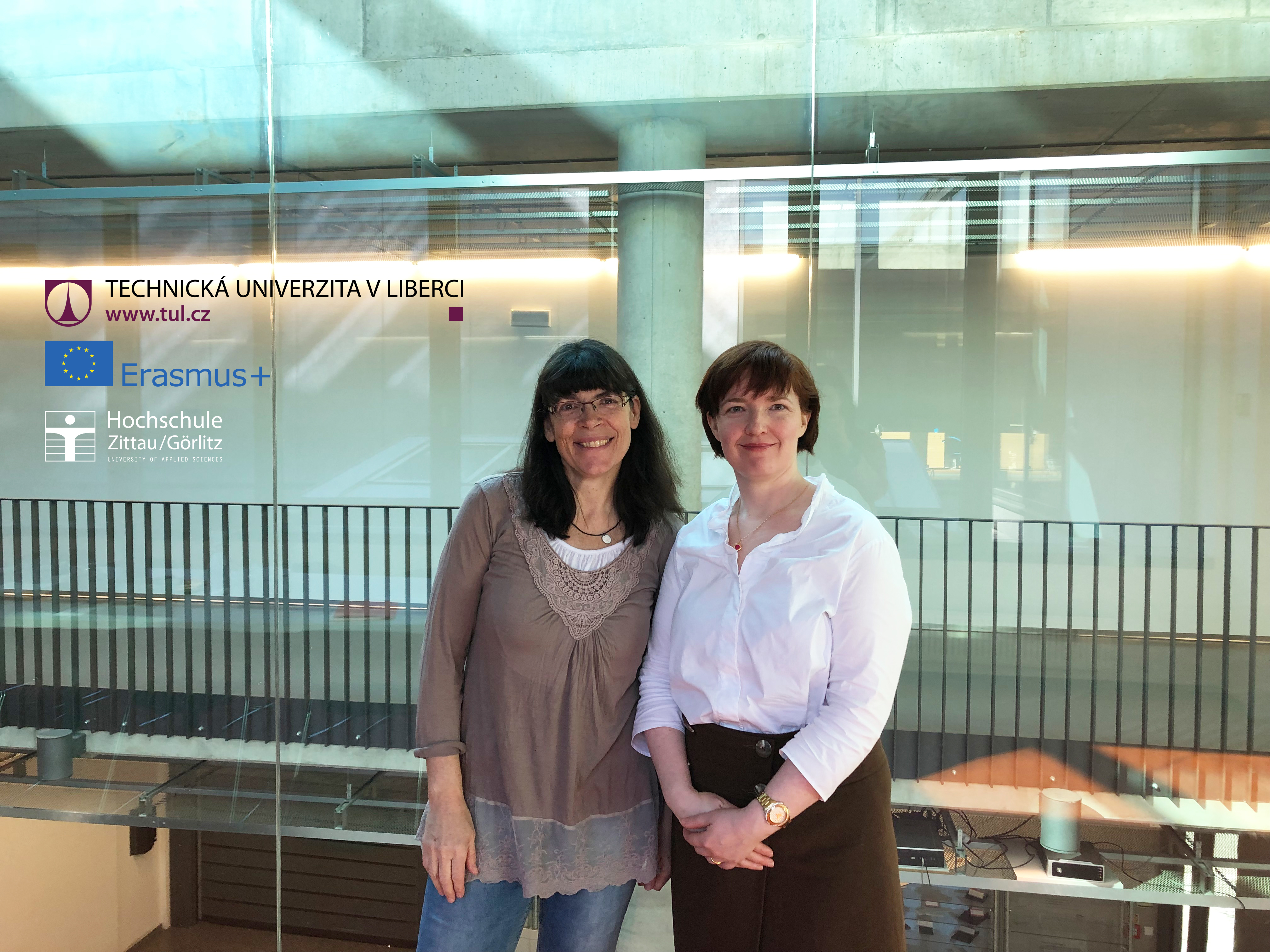 Initiators (from left) Stephanie Ludwig and Lucie Koutkova