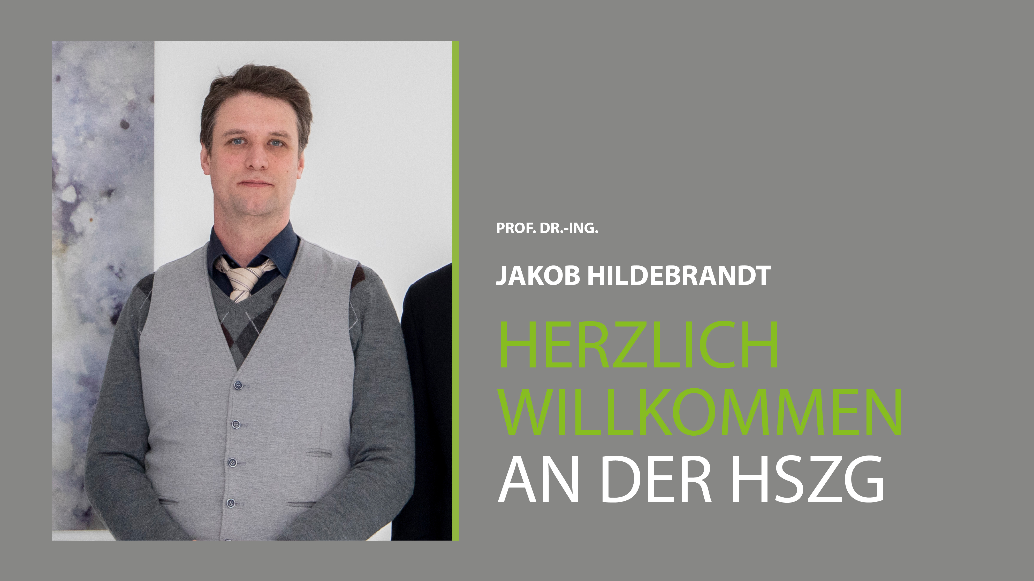 Portrait of Prof. Dr.-Ing. Jakob Hildebrandt in front of a neutral background.